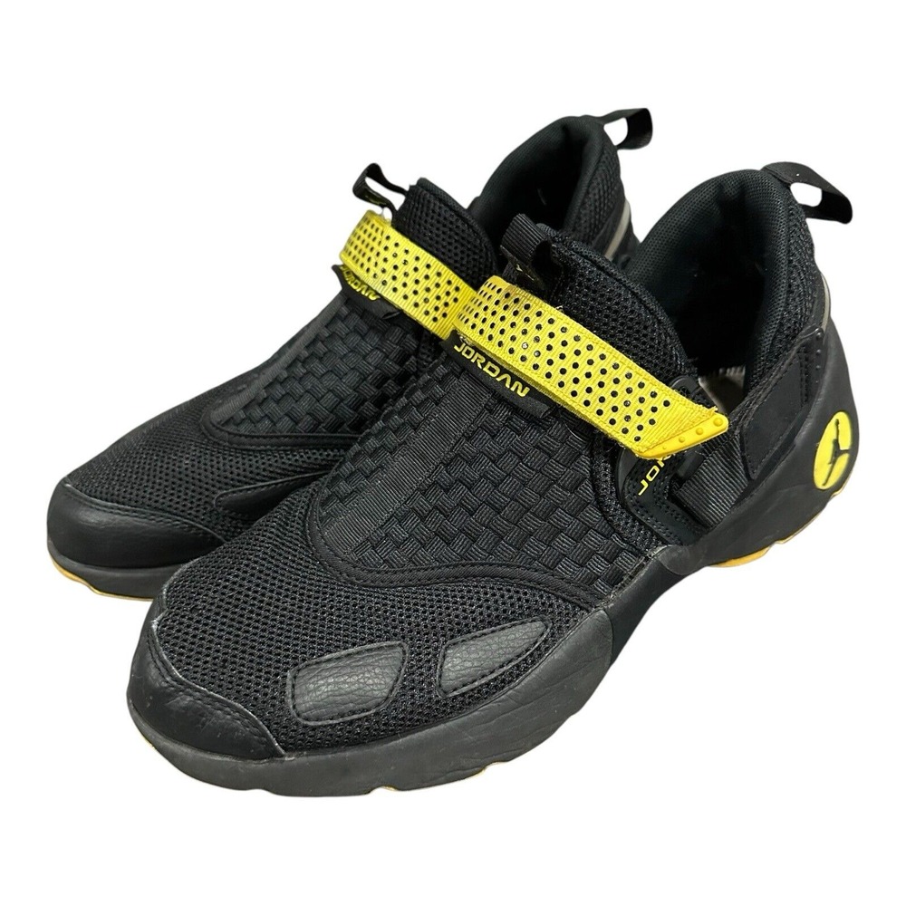 Jordan Trunner LX Thunder Men's Size 10 Yellow Black Shoes Sneakers No Insoles